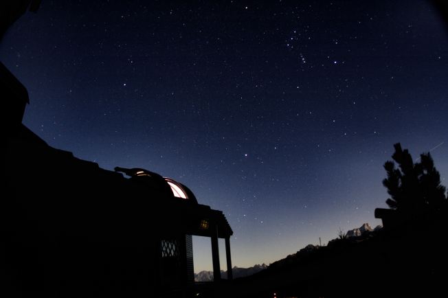 Col Druscie Observatory (Photo courtesy of Alessandro Dimai http://www.cortinastelle.it/)